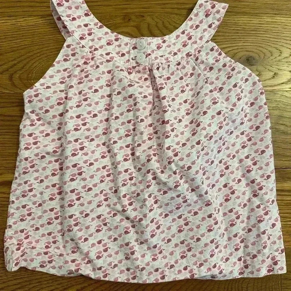 Bella Bliss Pink Whale Top size 4 - Picture 6 of 7